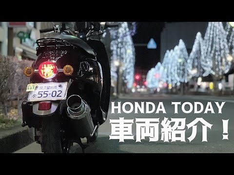 【原付】車両紹介！ホンダ トゥデイ