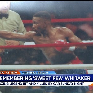 Boxing champ Pernell ‘Sweet Pea’ Whitaker killed in Virginia Beach