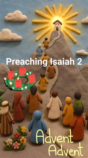Isaiah 2 paints a world transformed by a double stream: 🌄 the nations flowing up toward God’s presence, ✨ and God’s torah flowing down to shape life with wisdom and peace. It’s more than a prophecy—it’s a paradigm. A vision that orients our steps even now. As we turn toward God, God’s teaching turns toward us—meeting us on the mountain’s slope, where real life is lived. May we walk in that upward-and-downward flow today. “Come, let us walk in the light of the LORD.” (Isa 2:5) #Isaiah2 #OldTesta