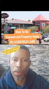 2.3K views · 31 reactions | How to do commercial property deals on Leasehold land #fixandfliprealestate #propertyinvestment #propertyinvestments #buytoletinvestment #CommercialPropertyFinance #investmentanalysis #commercialrealestate #realestate #cashflow | The Property Dealmaker | Facebook