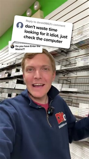 "Do you have Enter The Matrix?"