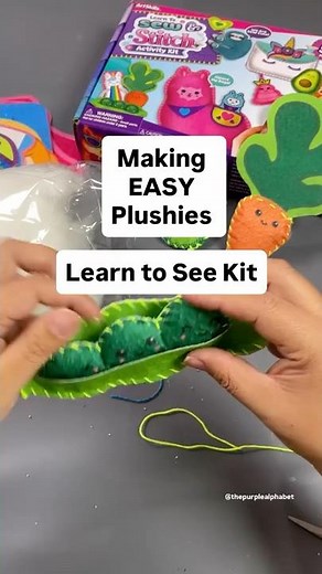 Learn to sew kit from ‪@ArtSkillsOfficial‬ #holidayonshorts #learntosew #handsonactivitites