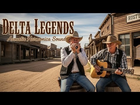 Deep Roots Acoustic Blues Harmonica Sound Inspired by Old American South and Delta Legends