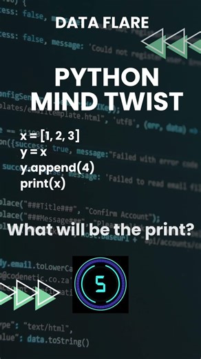 Python Riddle 2 #python #pythonforbeginners #pythontutorial