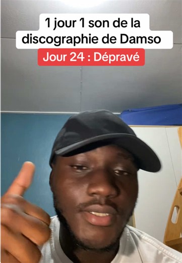 1 jour 1 son du Dems 🖖🏾 Jour 24 : Damso - Dépravé ; qui n’est jamais sorti j’ai la haine 🥲 @Ο Π Ρ Σ Τ Υ Φ Χ Ψ Ω @The real Godwill ! 🙌🏾 #Damso #rapfrancais__ #challenge #Music #Ⓜ️émorizz