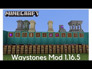 Waystones 1.16.5 Mod Spotlight~ Minecraft Mod Spotlight