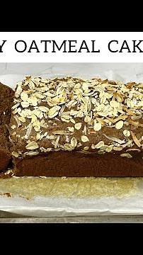 If You Have Oats, Try This Easy And Healthy Oatmeal Cake Recipe