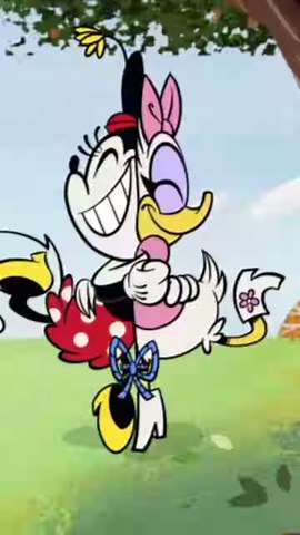 Decades of friendship and it's still like the first day they met! ❤️💜 Stream all these favorites and more on @DisneyPlus. | Minnie Mouse