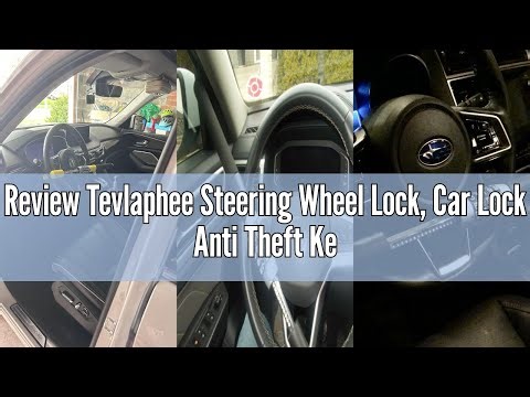 Review Tevlaphee Steering Wheel Lock, Car Lock Anti Theft Keyless Extendable Retractable Password 5