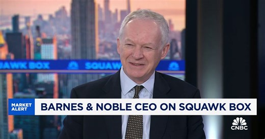 Barnes & Noble CEO: Bookstores will never go away if the space is beautifully presented