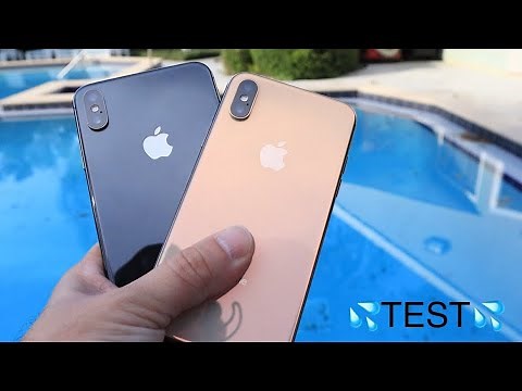 iPhone Xs & Xs MAX Water Test