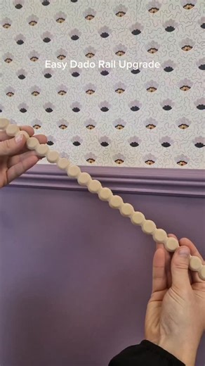 DecWOOD Mouldings | Easy Dado Rail Upgrade!💜 Flat Top Bobbin Additon Looking for a way to style up your existing dado rails? Why not use our smaller strip... | Instagram