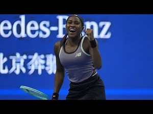 Gauff moves into Beijing final after comeback win over Badosa | China Open 2024 Finals