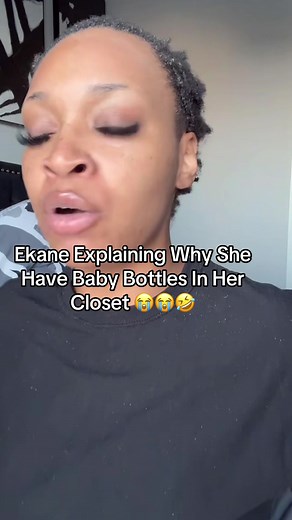 Ekane's Hilarious Baby Bottle Closet Reveal