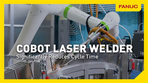 Metal fabricator reduces cycle time by 95% with FANUC cobot welder!💥 https://bit.ly/4iDGMwh Great Lakes Stainless, Inc. is a custom metal fabricator that specializes in solving complex fabrication projects for their customers.🧑‍🏭 When a new customer requested a complex part, Great Lakes aimed to meet the customer's volume demands📈 while significantly reducing cycle time.⏱️ FANUC Authorized System Integrator Serra Laser & Waterjet installed a FANUC CRX 25𝓲A🤖 equipped with LightWELD, a porta