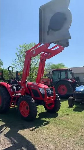 Kioti RX 7320 with Modern Ag Front Brush Cutter Demo Video