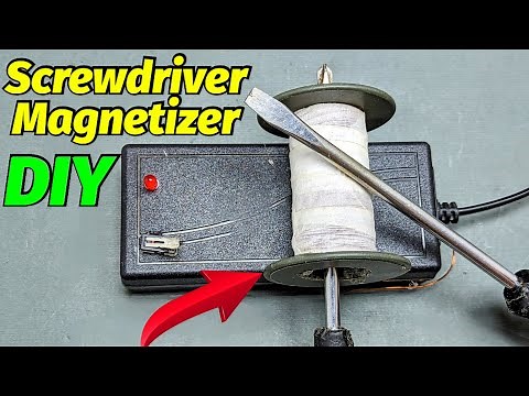 DIY MAGNETIZER | Screwdriver Magnetizer