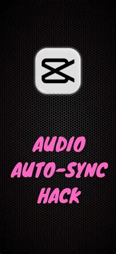 CapCut Auto-Beat Sync Hack! 🎵 (Life Changer)