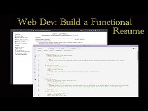 Web Dev: Building a Functional Resume Using HTML, CSS, JS Part II (Ep. 3)