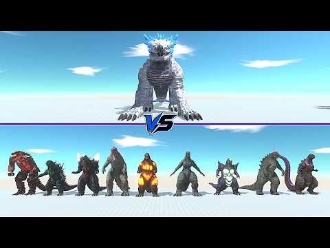 Shimo vs All Godzilla - Animal Revolt Battle Simulator | ARBS