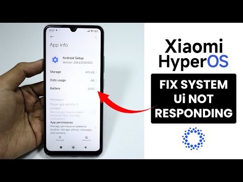 How to Fix System UI Isn't Responding Problem On HyperOS Phone