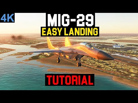 DCS 2020 | MIG-29 EASY LANDING [TUTORIAL]