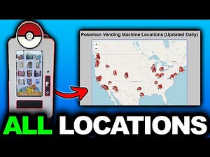 Where To Find Pokemon Vending Machine (SEE ALL LOCATIONS)