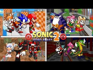 Sonic Heroes Recreated In SRB2 (All Team) - Red Miles 360