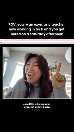 Vibecoding Hand-controlled Harmonies #vibecoding #creativetech #barbiemovie