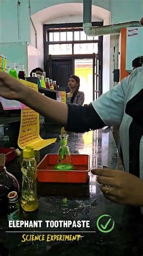 Big foam, bigger science! 🐘🫧