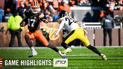 Game Highlights: Browns vs. Steelers