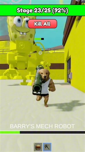 SpongeBob PRISON ESCAPE! 🧽 | Roblox #shorts