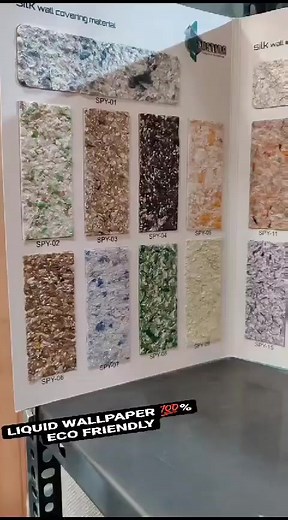 4.1K views · 61 reactions | Silkplaster liquid wallpaper Latest luxurious fibre wall coating for interior Sale & service both available Contact@+919797142380 | Techno Textures | Facebook