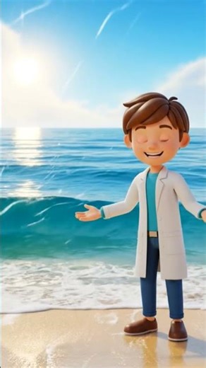 Why does the ocean have waves? #educationalvideo #ocean #oceanwaves