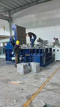 Compactor Machine For Metal Waste scrap