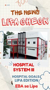 15K views · 358 reactions | Lipa HOSPITAL SYSTEM III (Renal and Dialysis), ospital na itinatag at hatid ni Mayor Eric B. Africa sa ating mga kababayang nakikipaglaban sa sakit sa bato at kanser! #EBAsaLipa | Mayor Eric B. Africa | Facebook