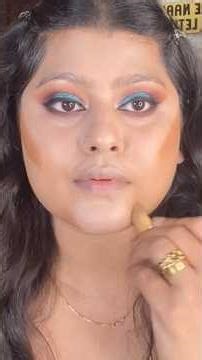 Round face contour routine #facecontouring #roundface