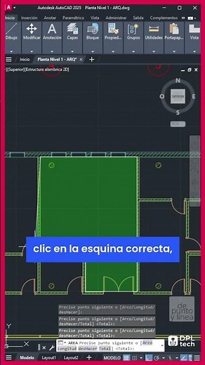 CAD 35 - Learn to measure area and perimeter in AutoCAD (Spanish) | AUTOCAD BASIC COURSE 35