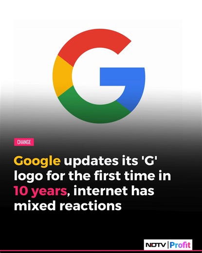 After almost 10 years, Google has unveiled a redesigned version of its iconic 'G' logo. For the latest news and updates, visit: http://ndtvprofit.com | NDTV Profit