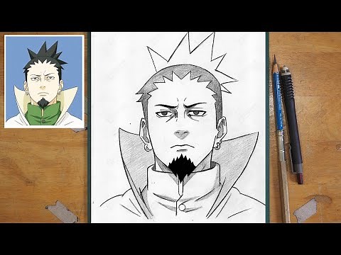 How to Draw Shikamaru – Step by Step Naruto Art Tutorial
