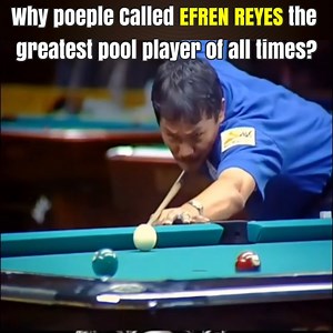 149K views · 1.9K reactions | Why poeple Called EFREN REYES the greatest pool player of all times #reels | Pool Masters | Facebook