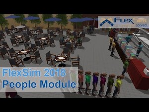 FlexSim 2018: People Module
