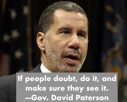 "Unknowns" Host Charlie Stone Chats With Former NY Governor David Paterson About His Vision Beyond Sight