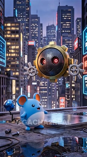 DIGIPOKÉ FUSION | What happens when Marill and Mamemon fuse? 🤯 #pokemon #digimon #mamemon #marill