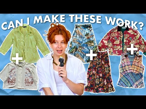 Can Styling Random Clothing Combinations Get You Out of a Fashion Rut?!