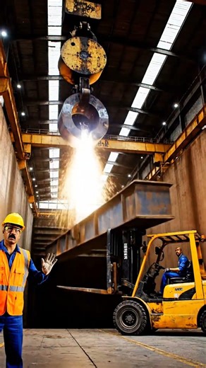 When Magnet Failure #RiskAwareness #IndustrialSafety #ProcessDiscipline #SafetyCulture #shorts