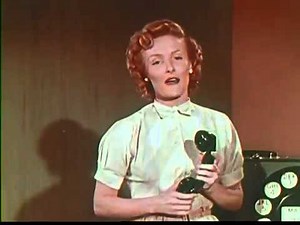 Dialing Tips (1950 instructional film on rotary phone use)