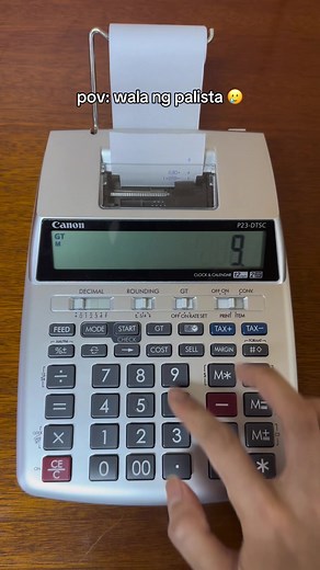 Canon P23-DTSC Printing Calculator for Easy Tracking