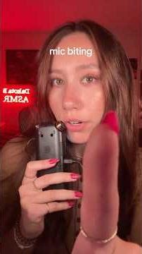 ASMR | Mic Biting #asmr #asmrsounds #asmrtingles #mouthsounds #relaxing