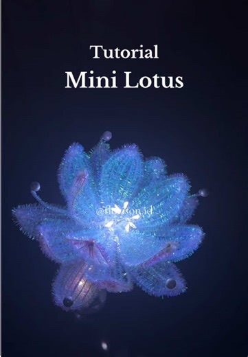 Creating Enchanting Mini Lotus Designs with LED